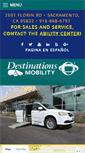 Mobile Screenshot of destinationsmobility.com